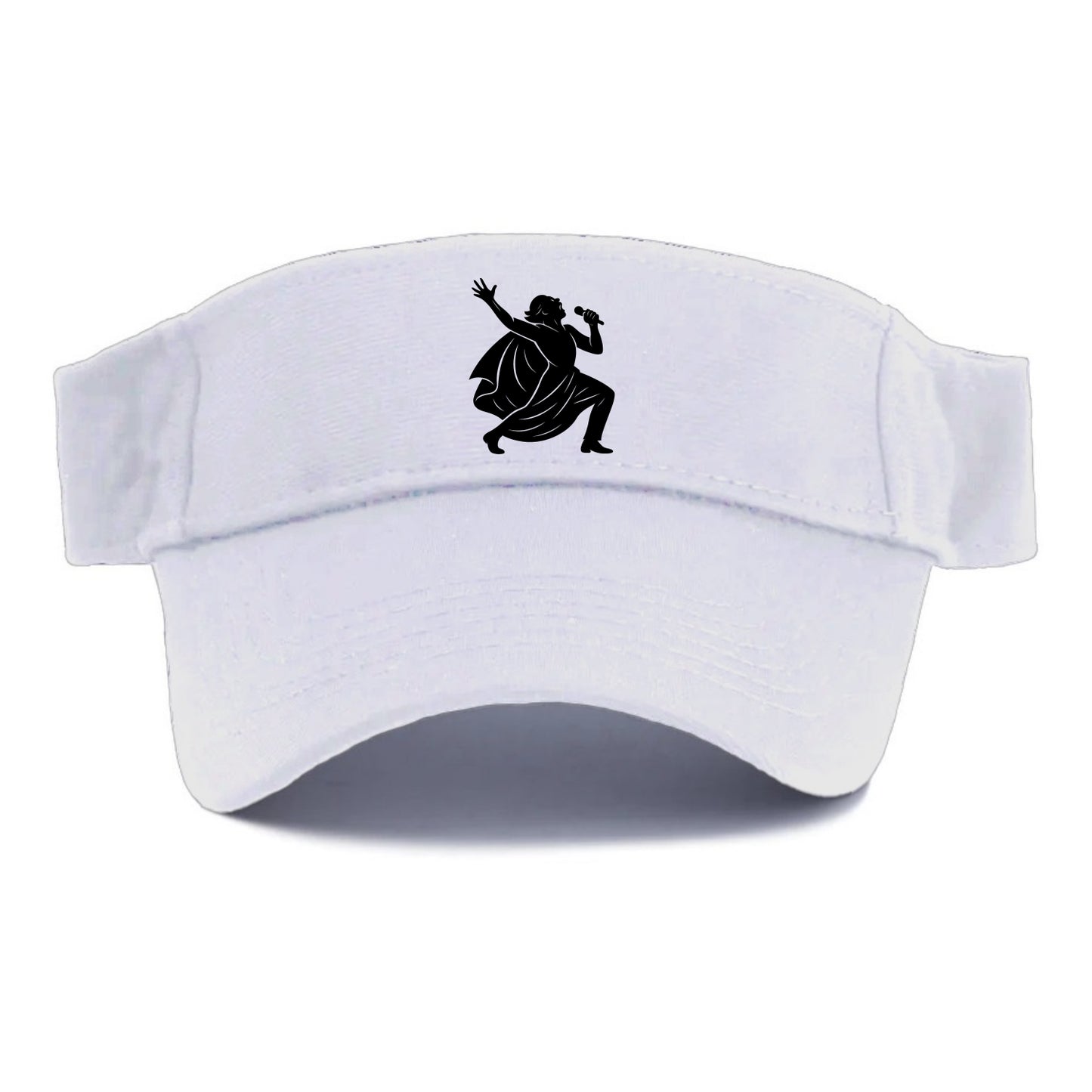 Opera singer powerful finale - Visor - White