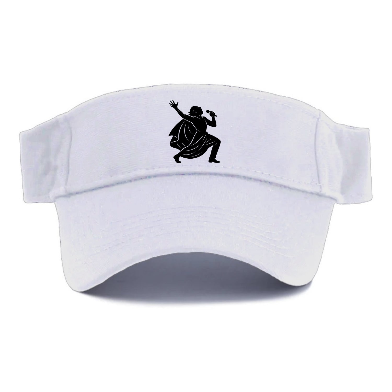 Opera singer powerful finale - Visor - White