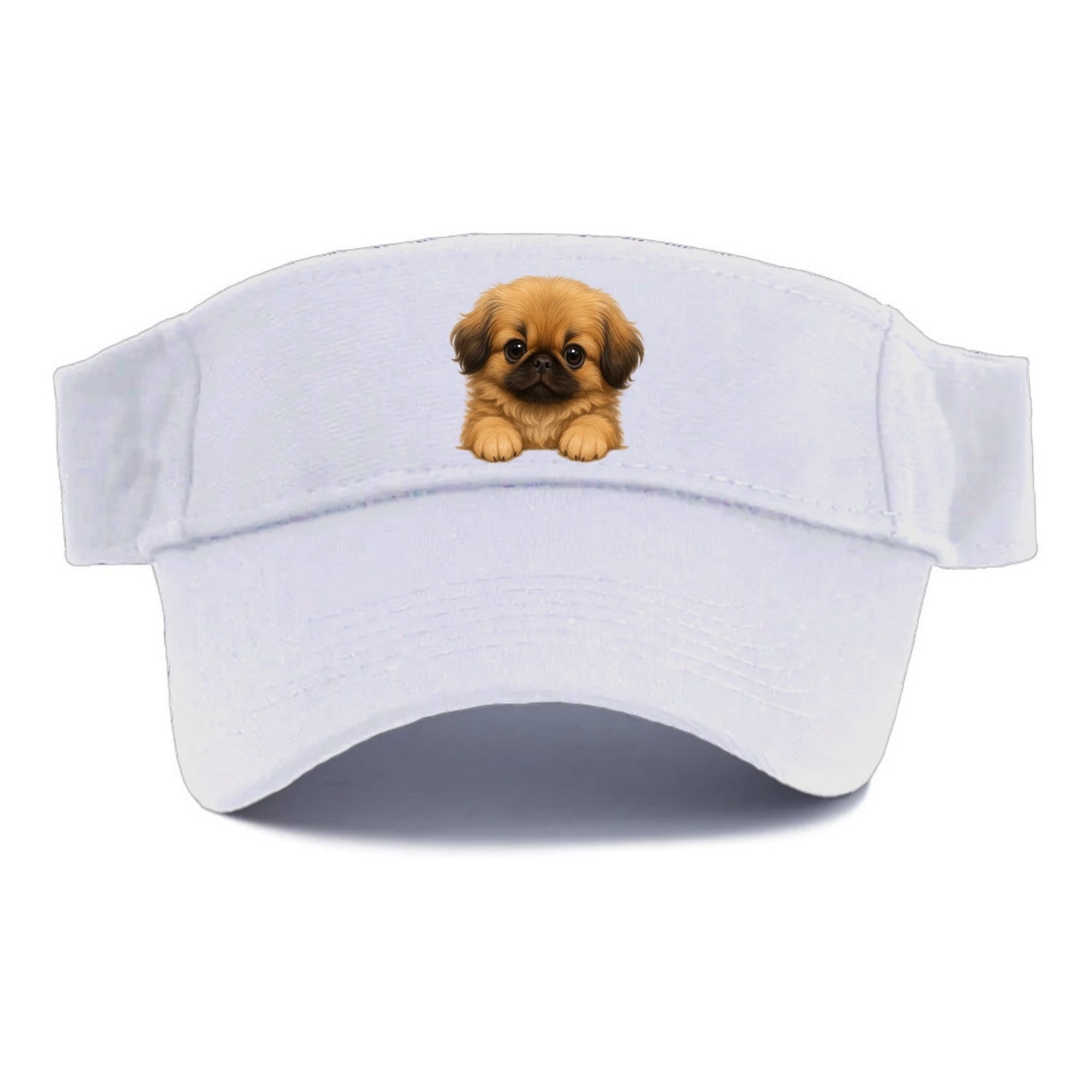 Pekingese  - Visor - White