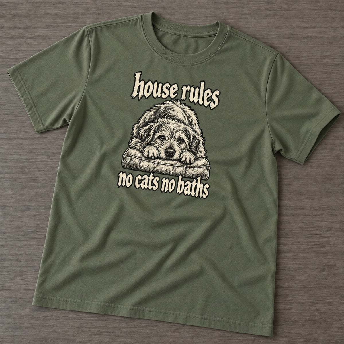 Army Green — front view