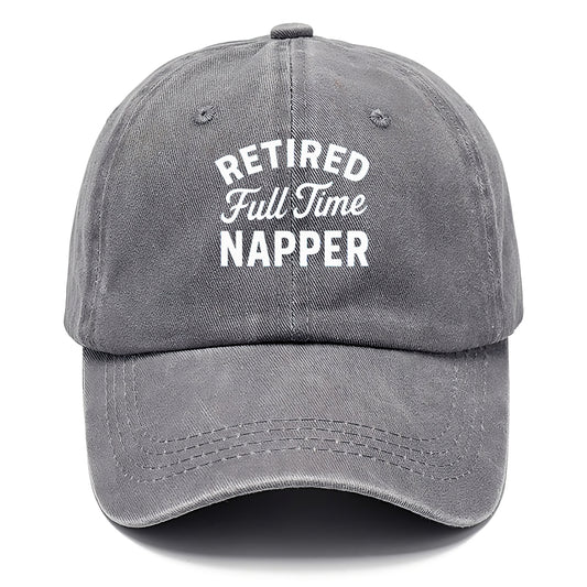 retired full time napper Hat