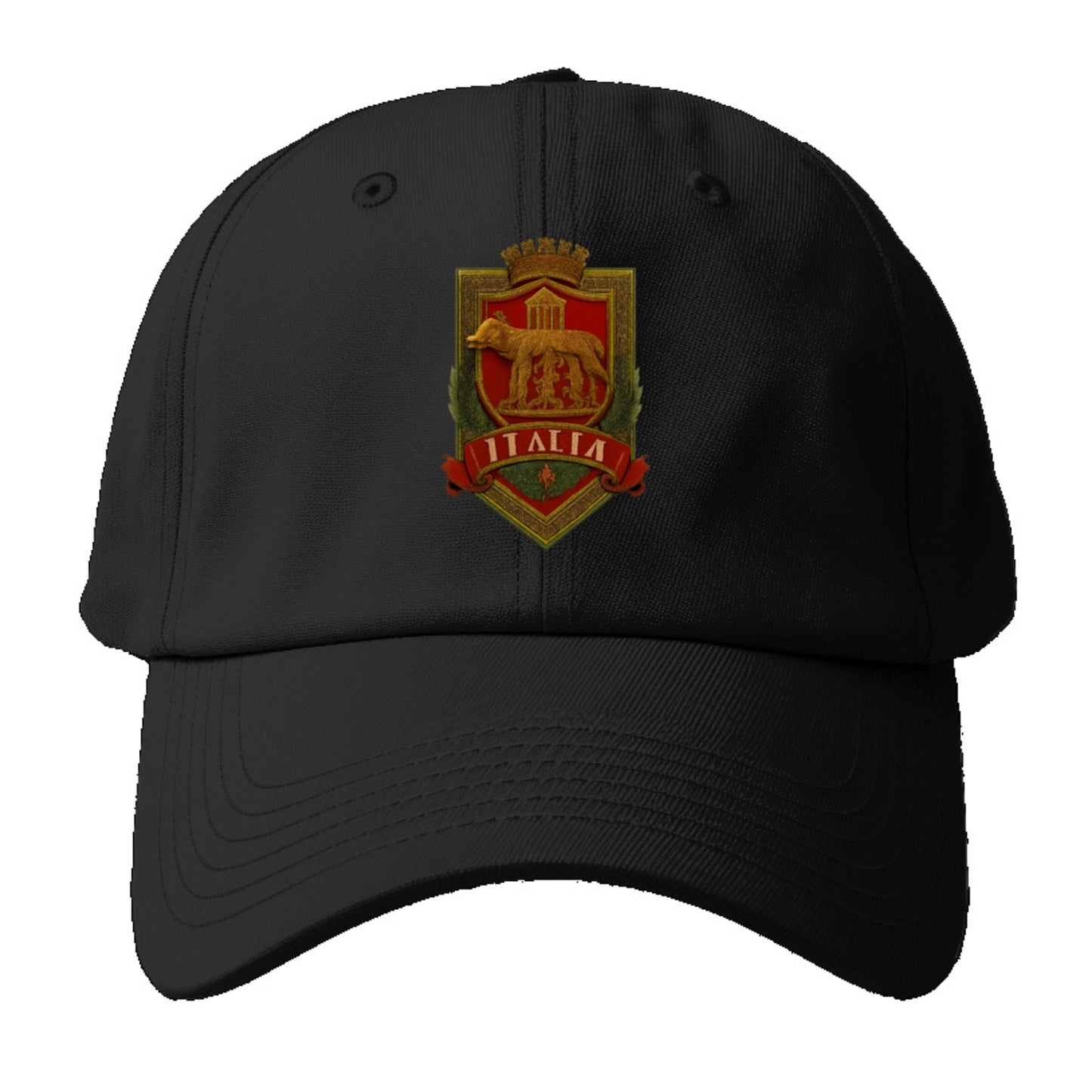 italian wolf heritage Hat