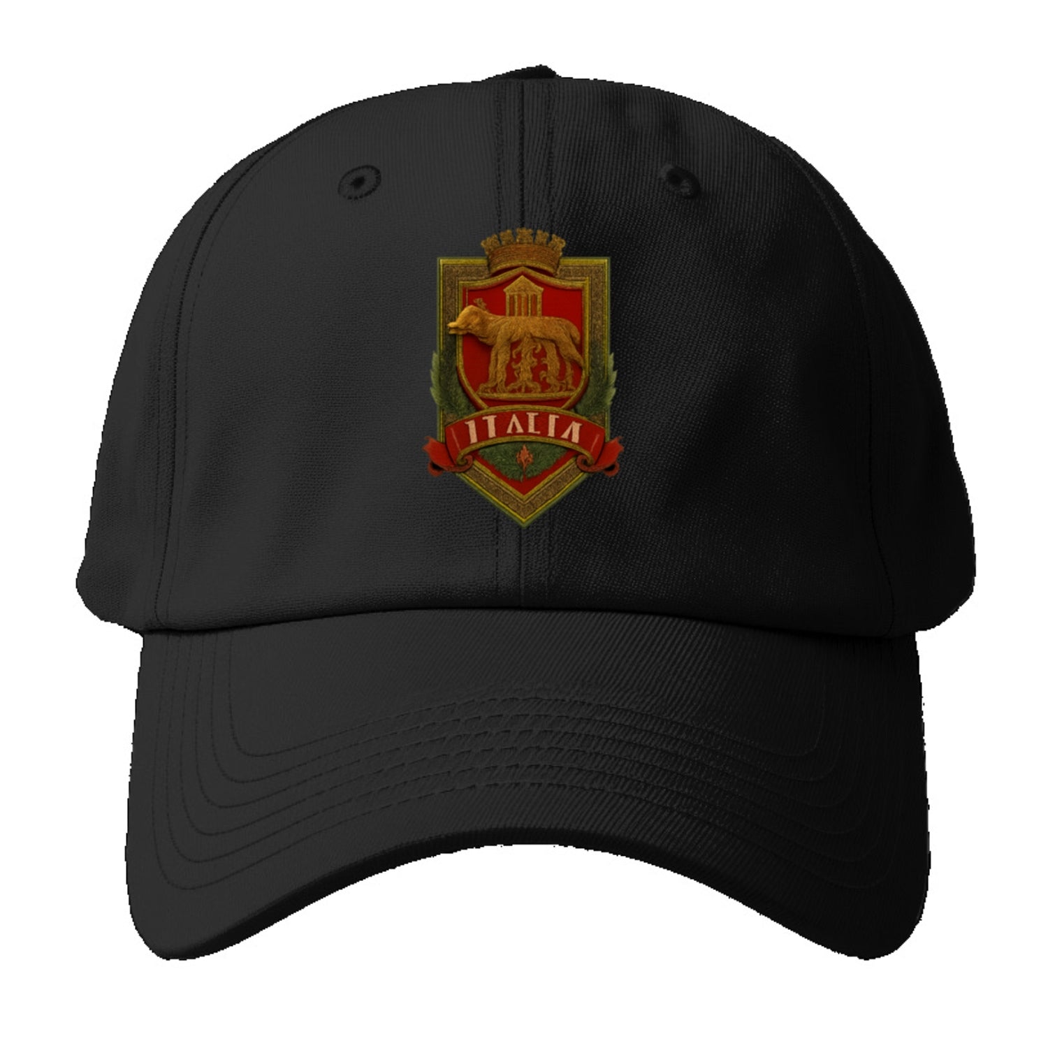 italian wolf heritage Hat