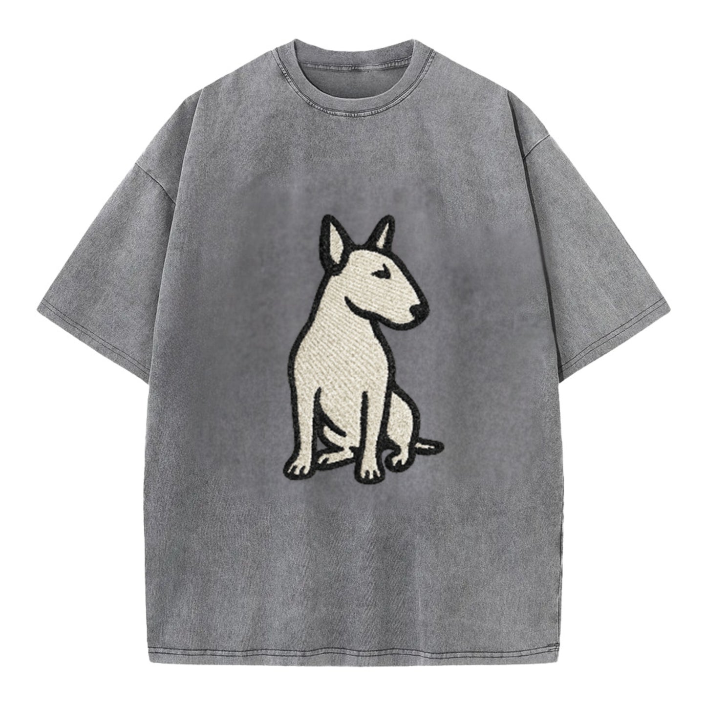 Miniature Bull Terrier White Pose Hat