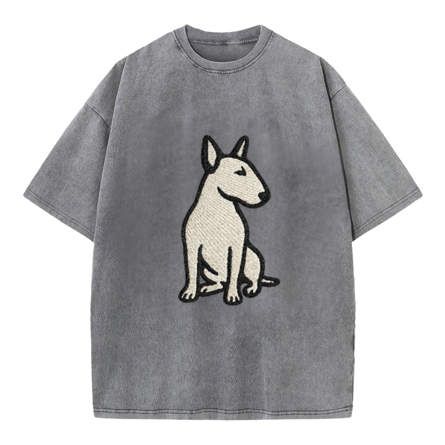 Miniature Bull Terrier White Pose Hat