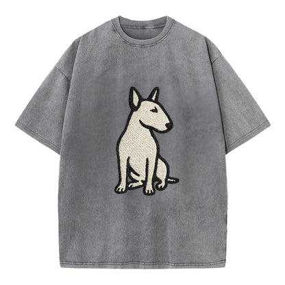 Miniature Bull Terrier White Pose Hat