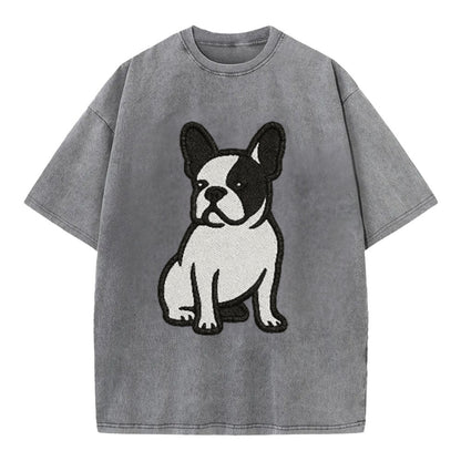 french-bulldog-black-white-charming-pose Hat