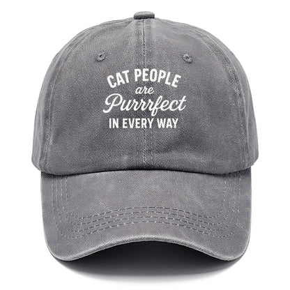 cat people purrrfect Hat