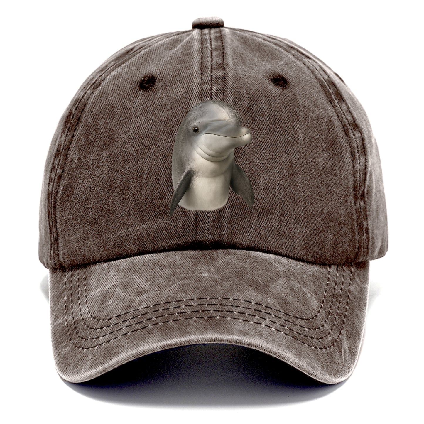 dolphin portrait design Hat