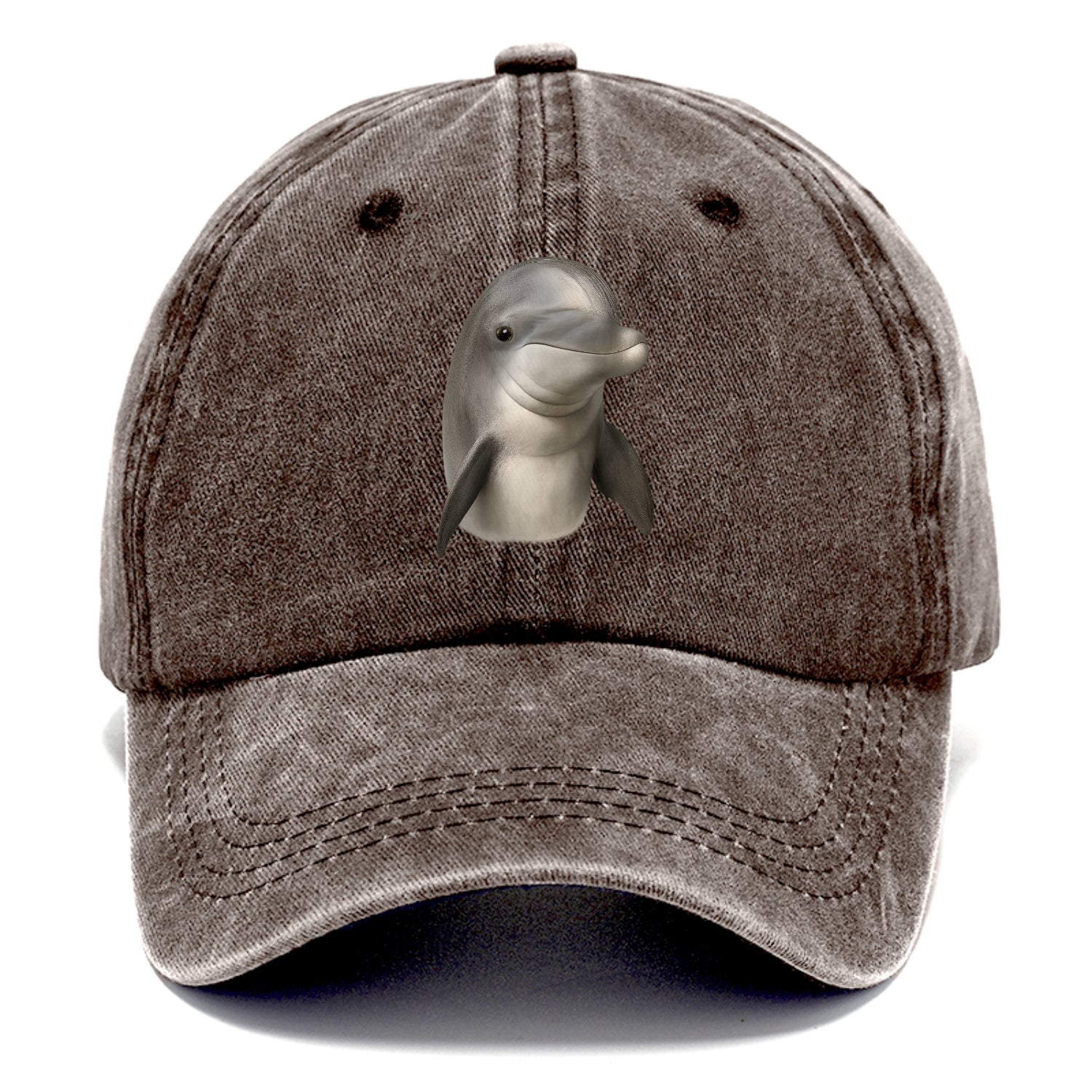 dolphin portrait design Hat