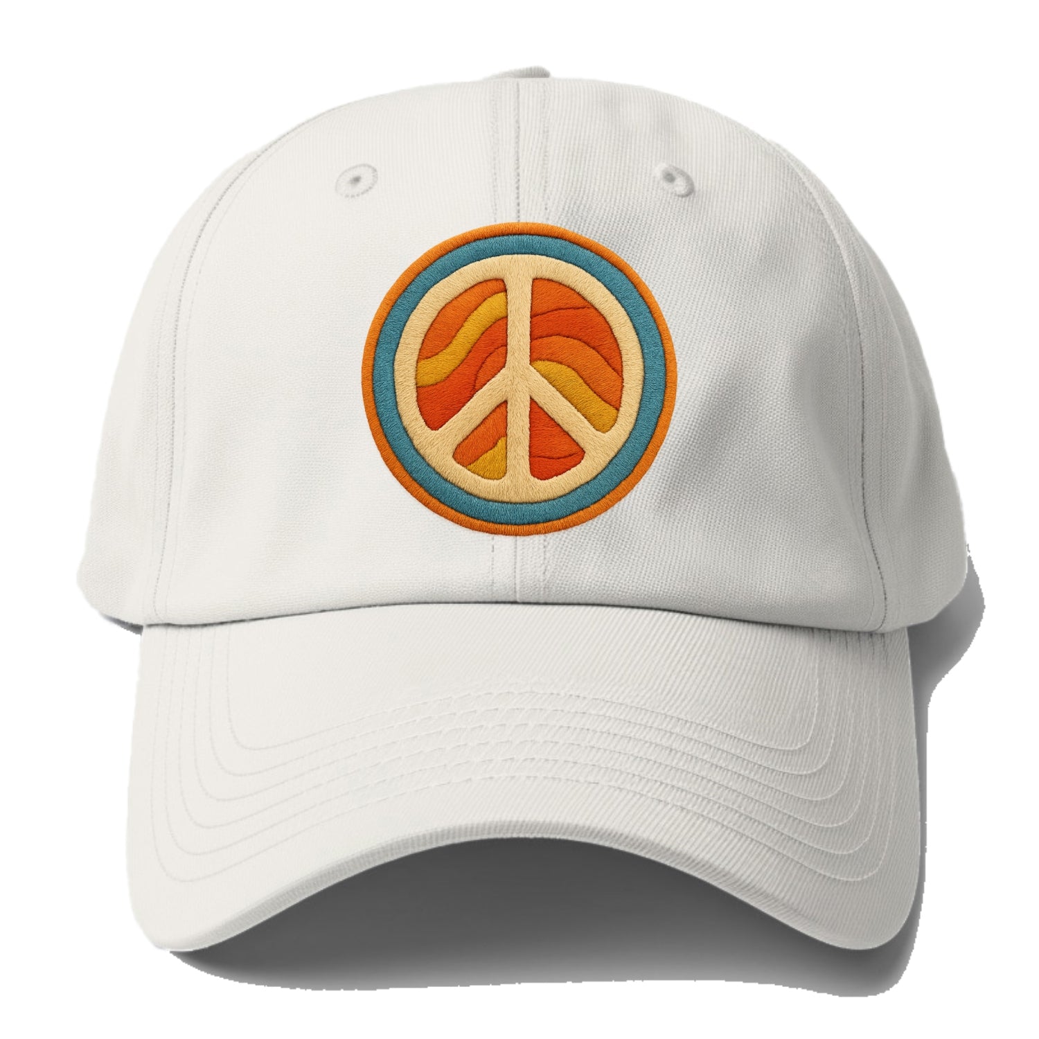 retro peace and harmony Hat