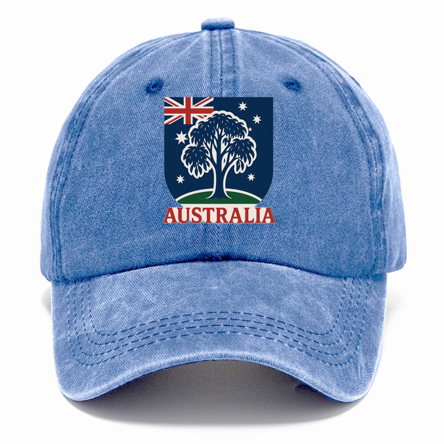 Australian Emblem with Text Hat