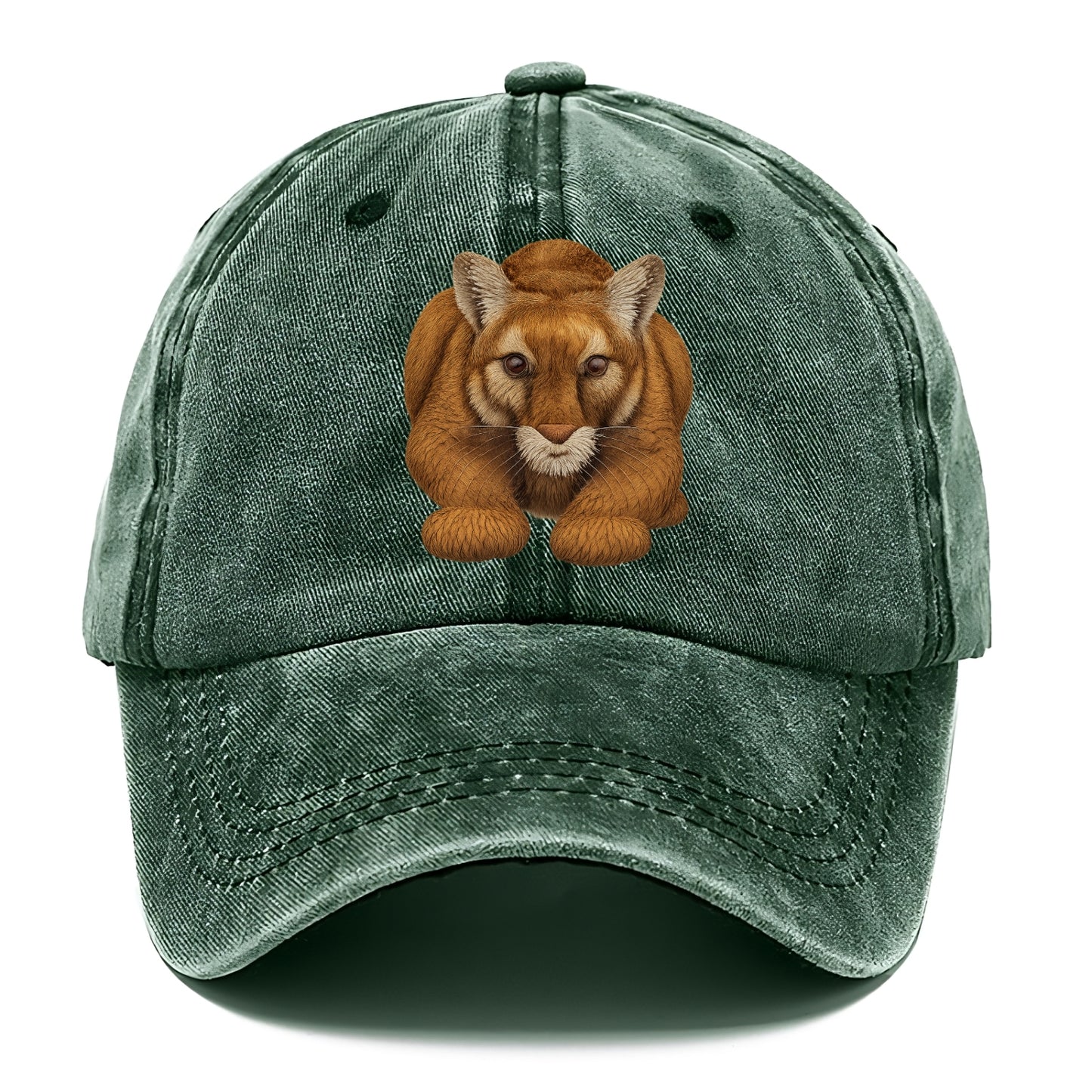 mountain lion's serene gaze Hat