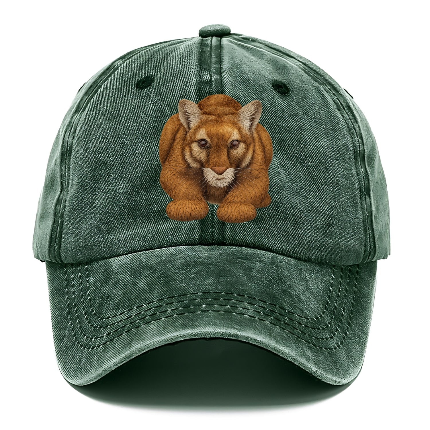 mountain lion's serene gaze Hat