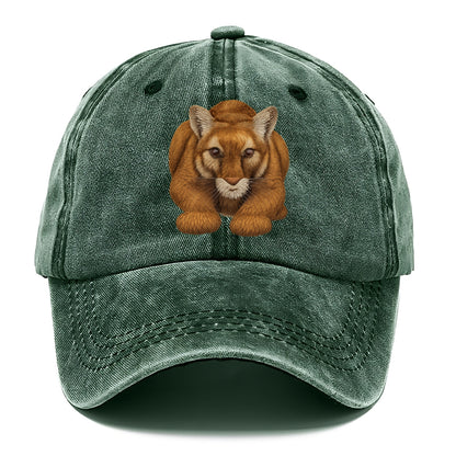 mountain lion's serene gaze Hat