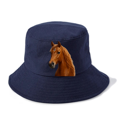 horse portrait design Hat