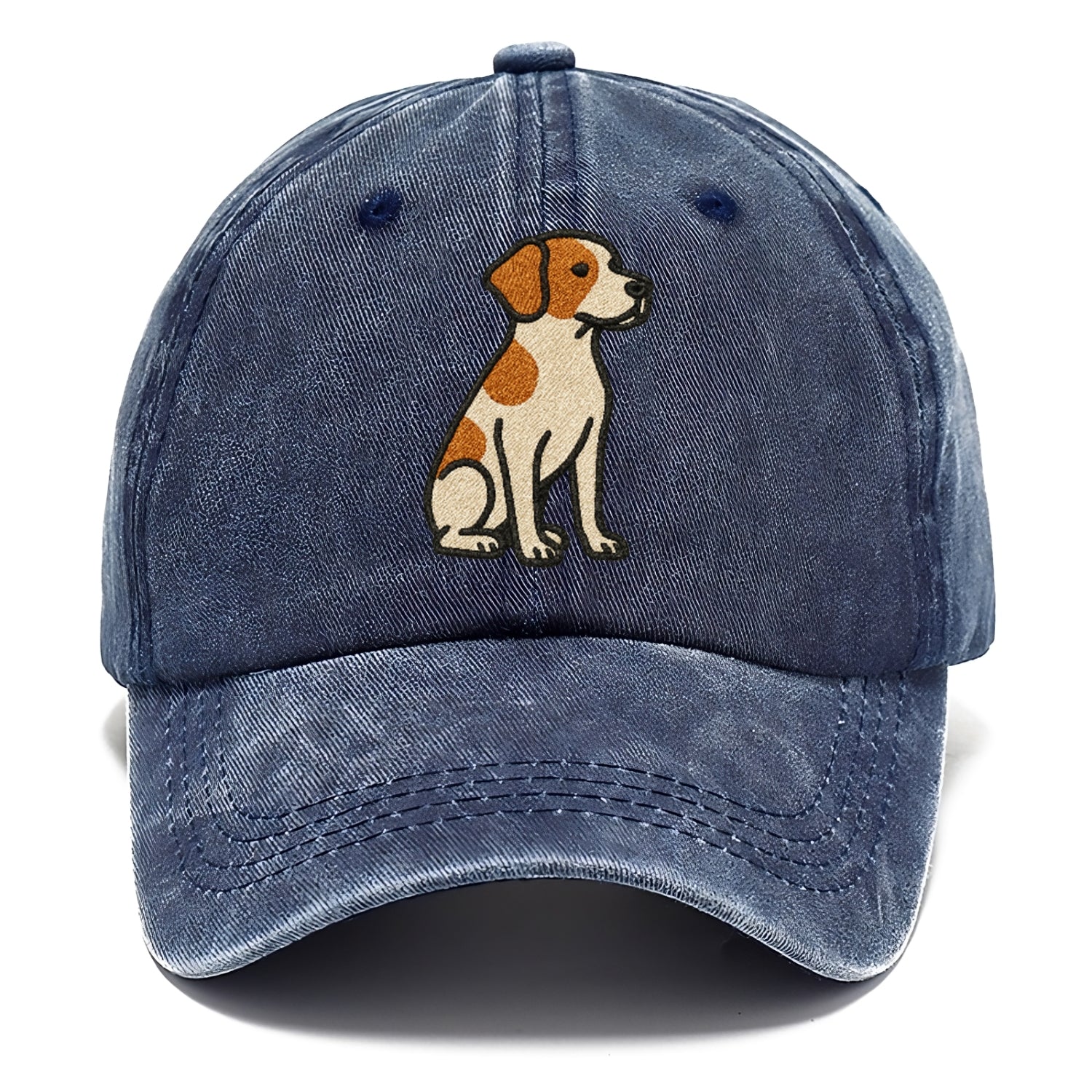 Brittany Spaniel Orange And White Design Hat