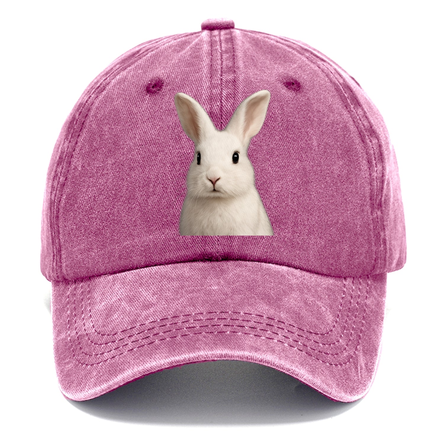 rabbit portrait design Hat