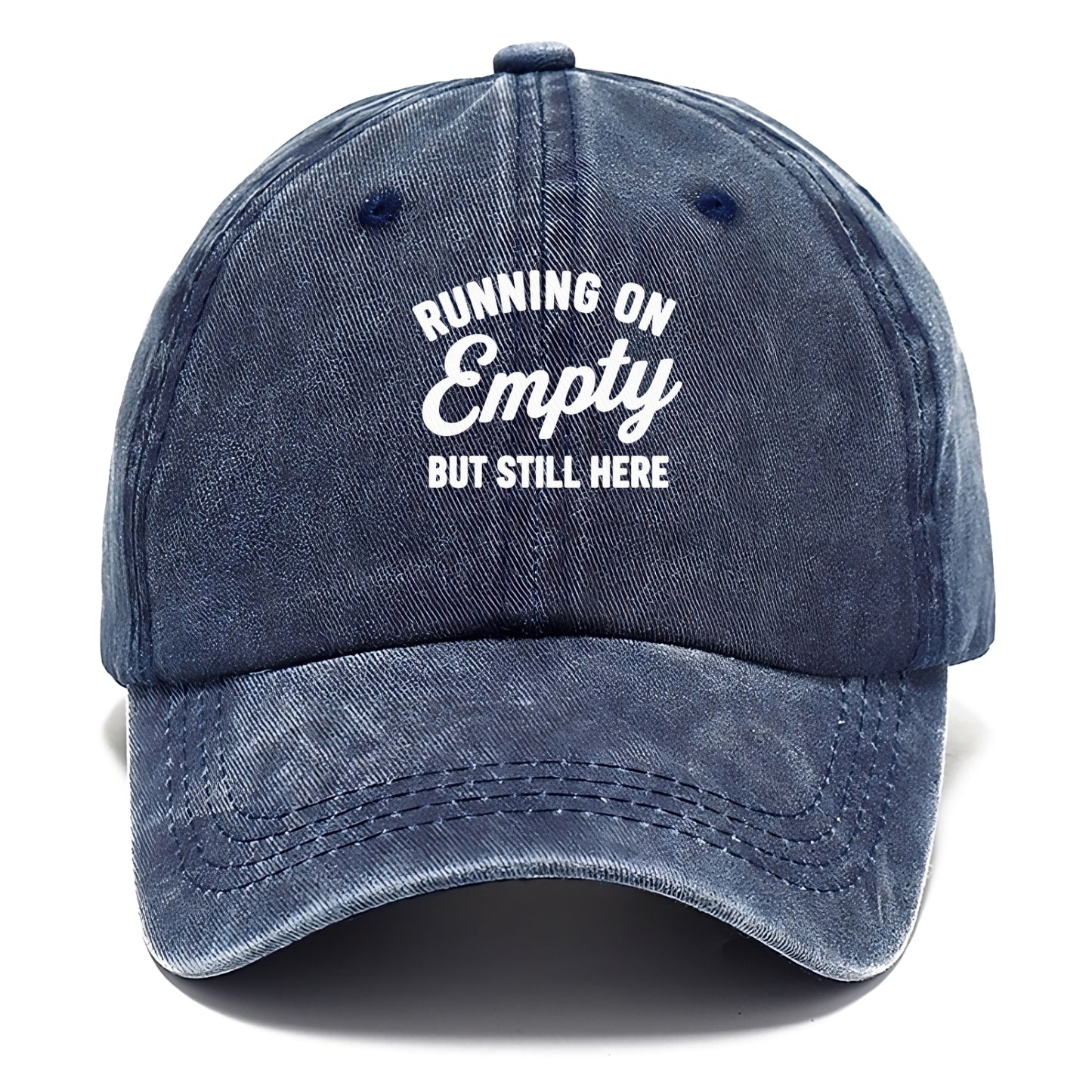running on empty but still Hat