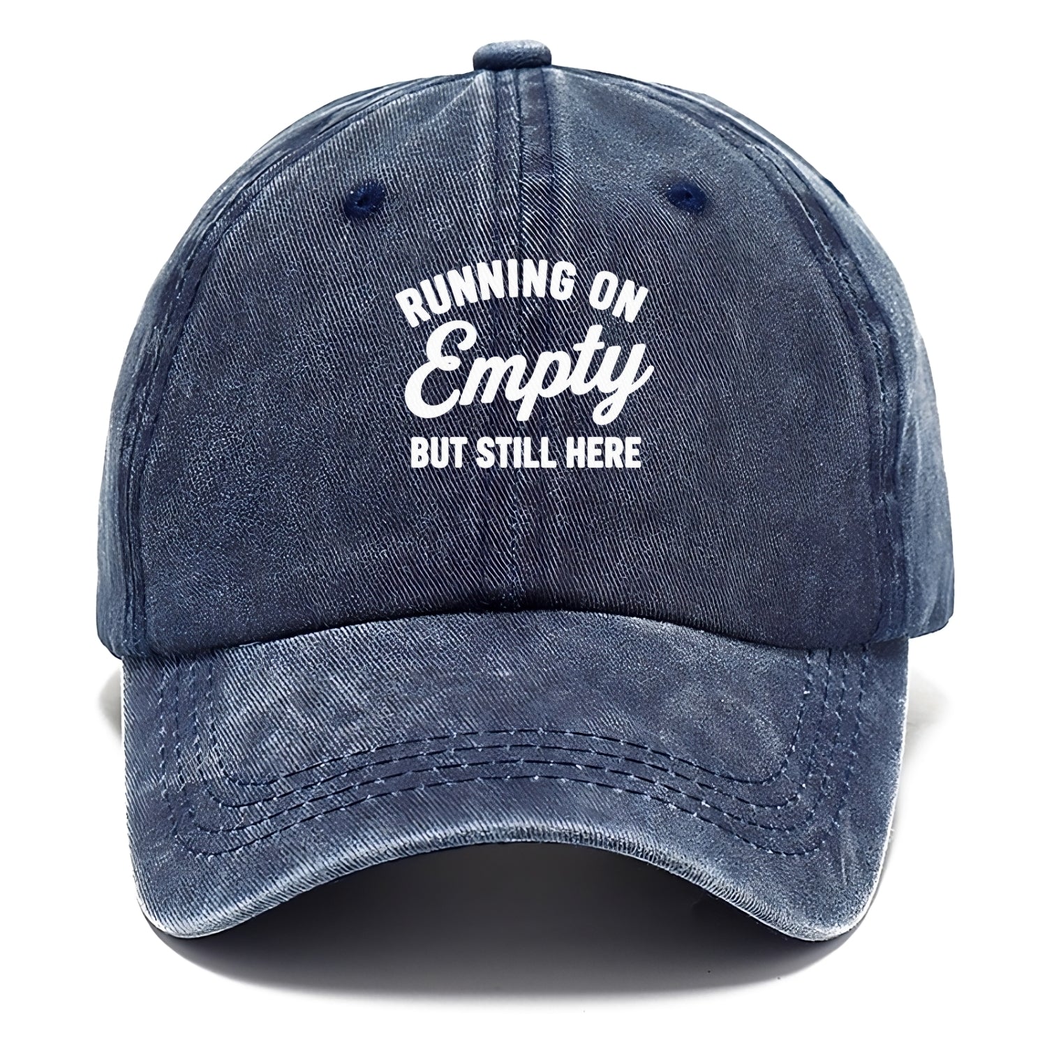 running on empty but still Hat