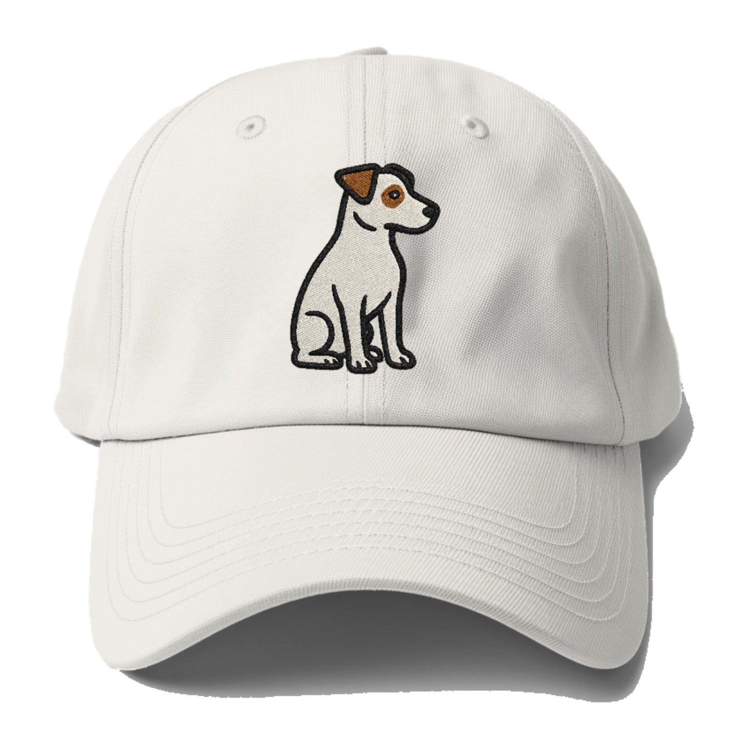 jack-russell-terrier-white-with-brown-patches-playful-spirit Hat