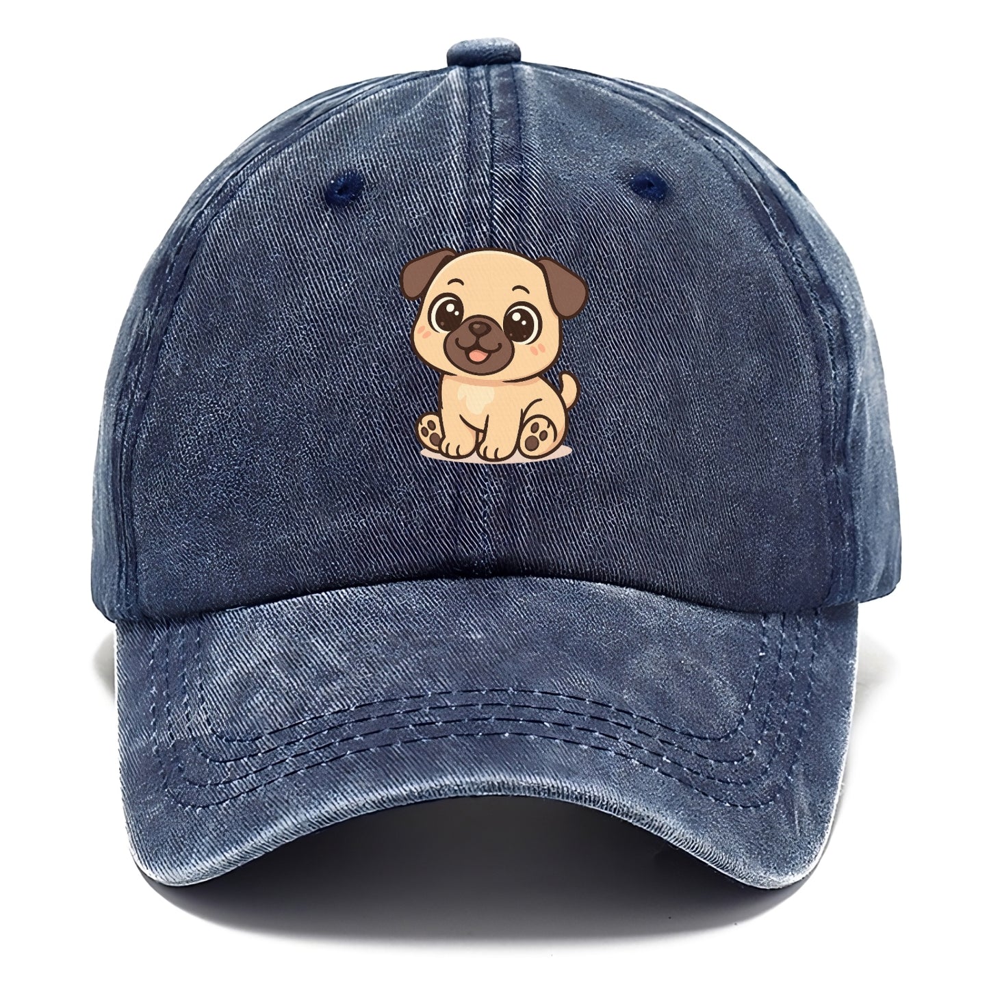 charming-pug-wrinkled-wonder Hat