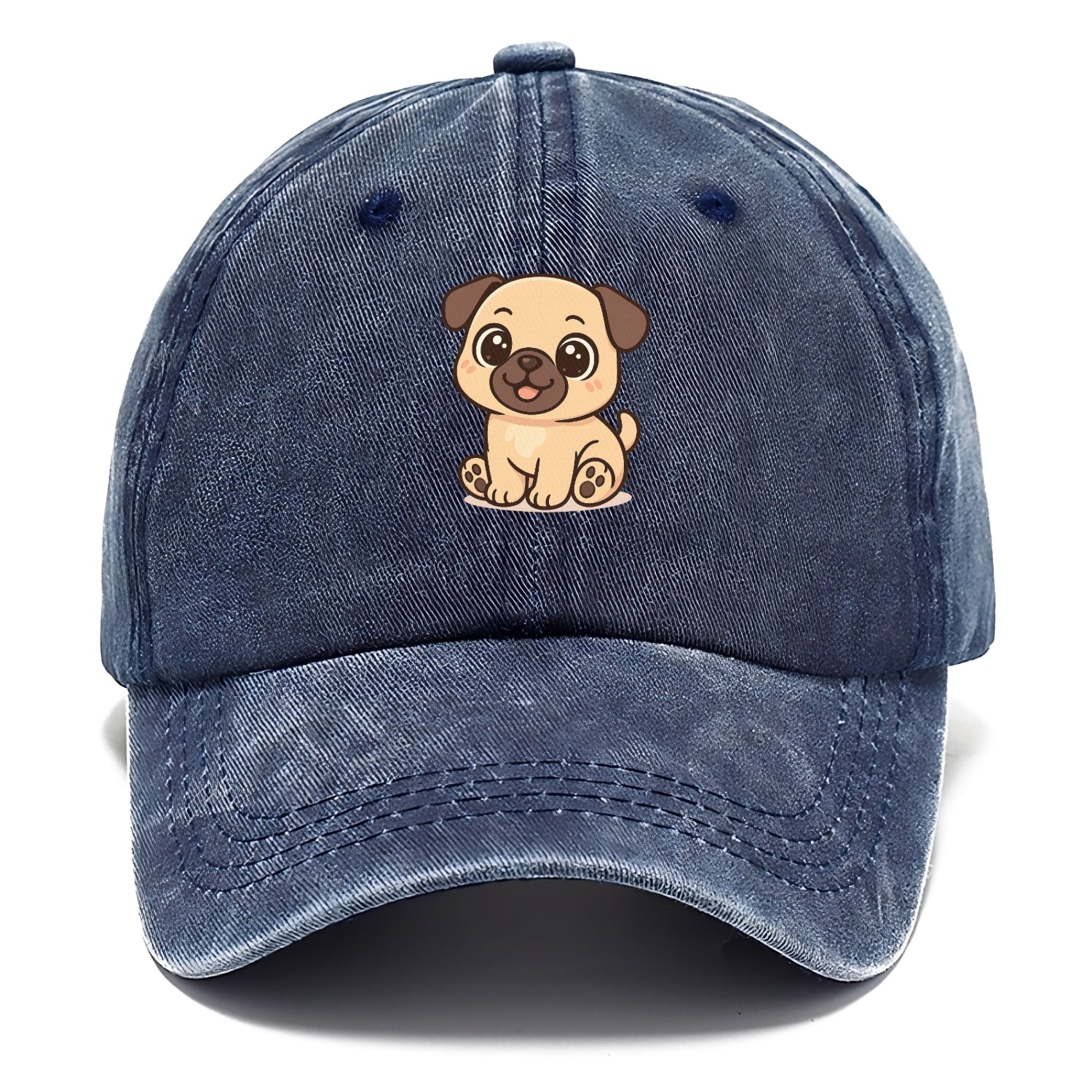 charming-pug-wrinkled-wonder Hat