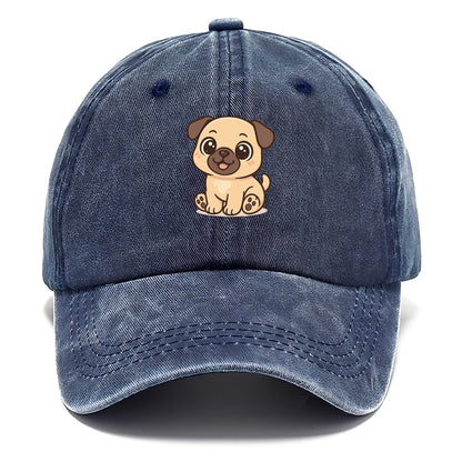 charming-pug-wrinkled-wonder Hat