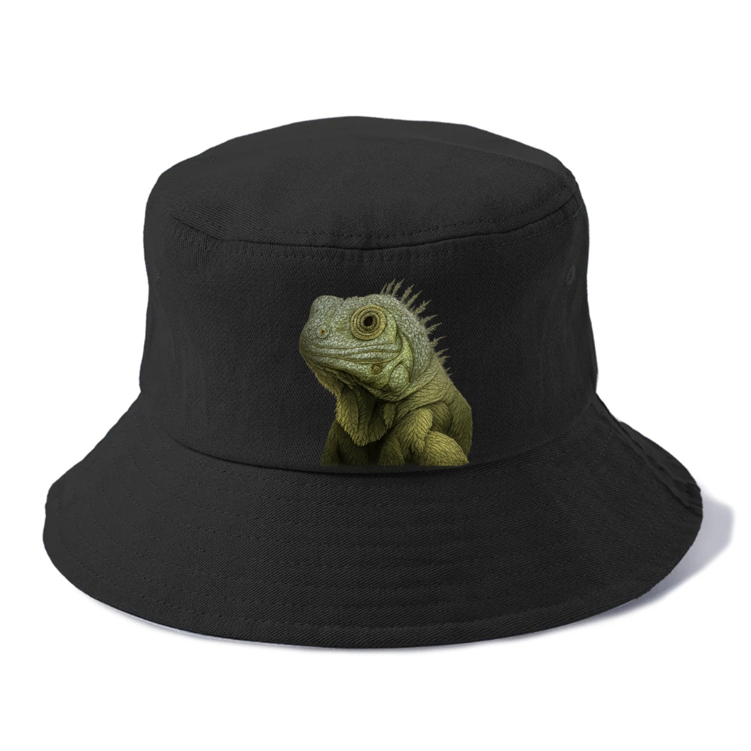 iguana portrait design Hat