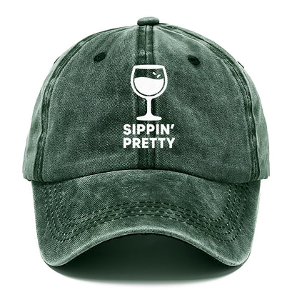 wine sippin pretty Hat