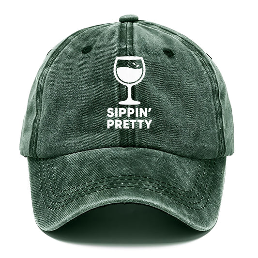 wine sippin pretty Hat