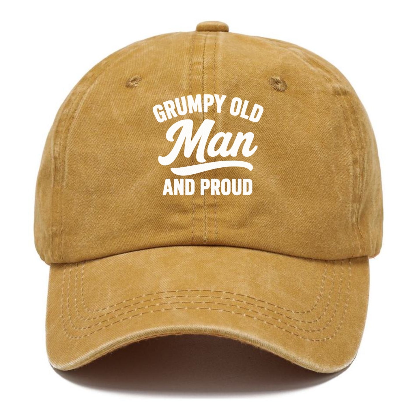 grumpy old man and proud Hat