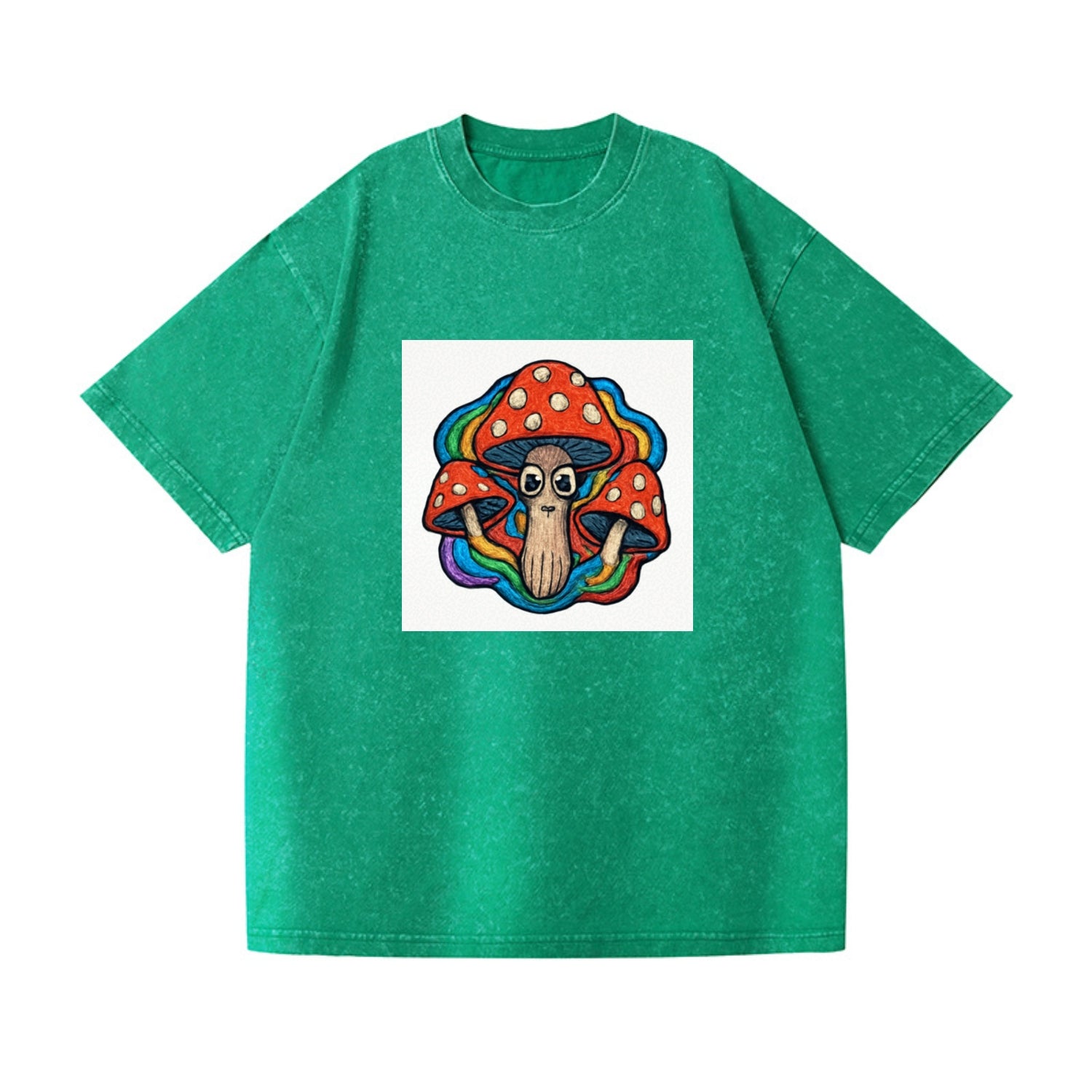 trippy mushrooms with psychedelic aura Hat