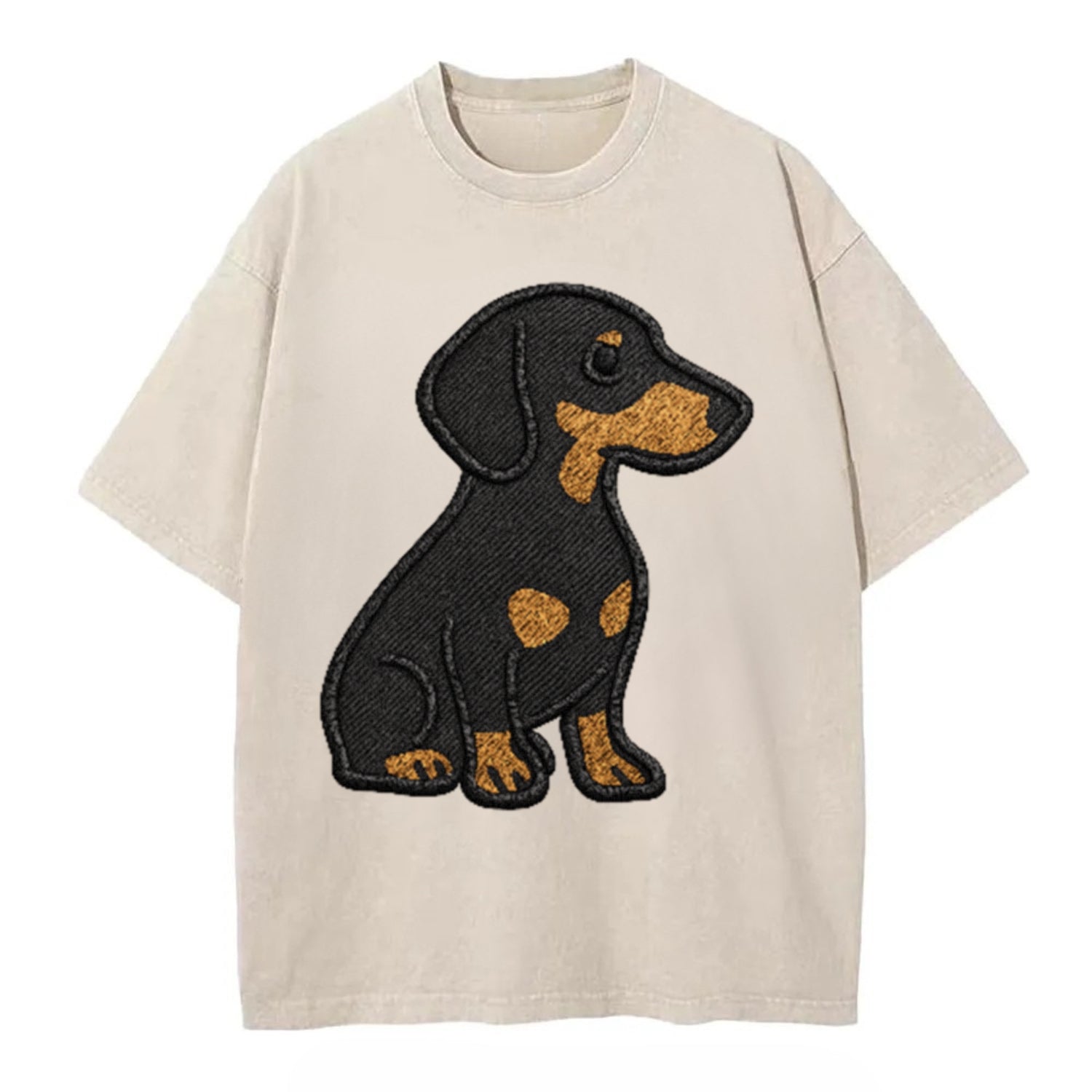 dachshund-black-and-tan-loyal-companion Hat