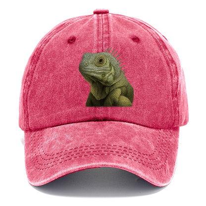 chameleon portrait design Hat