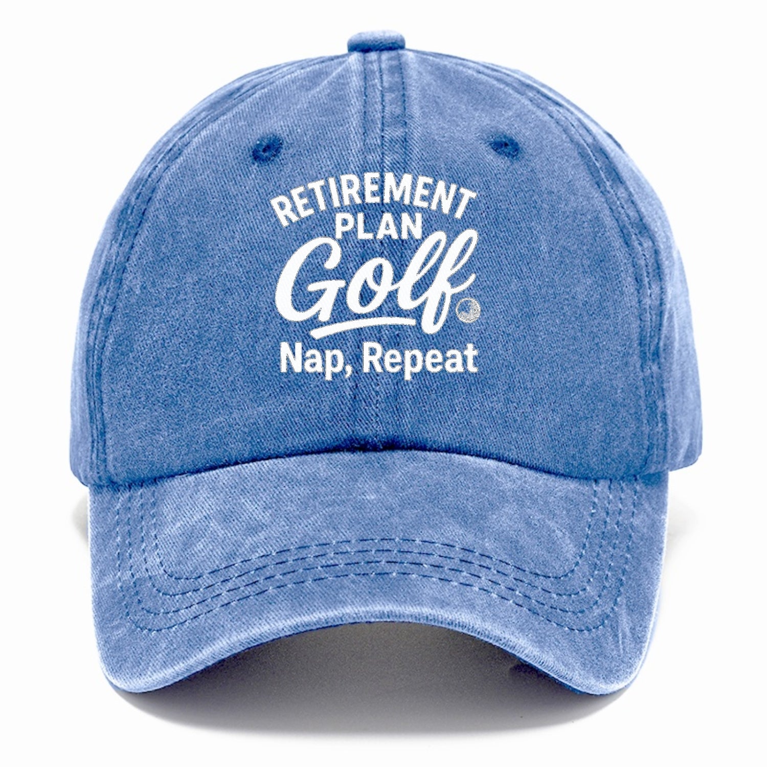 retirement golf nap repeat plan Hat