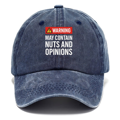 may contain nuts Hat