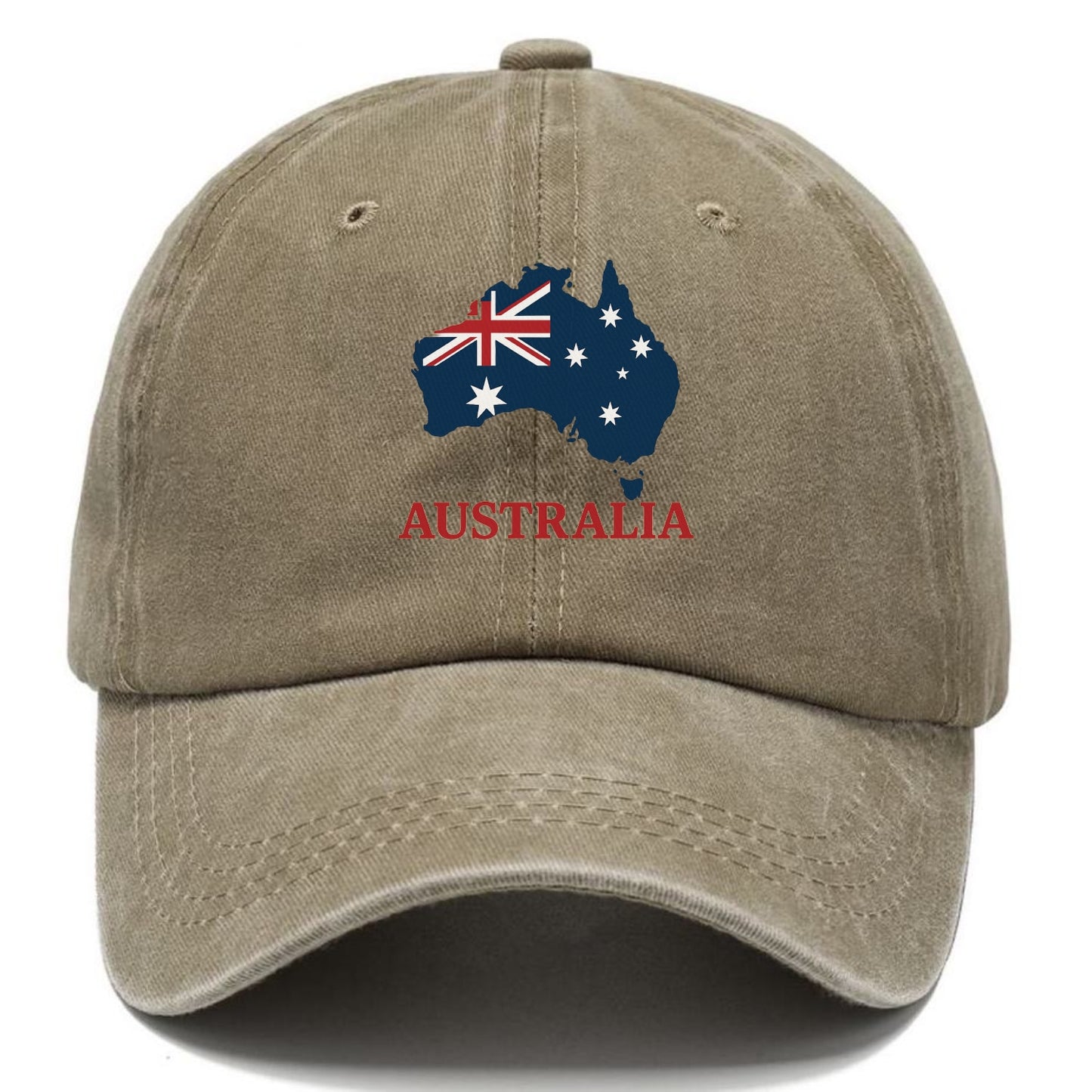 Australian Map and Flag Hat