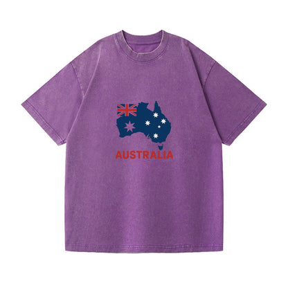 Australian Flag Map Hat