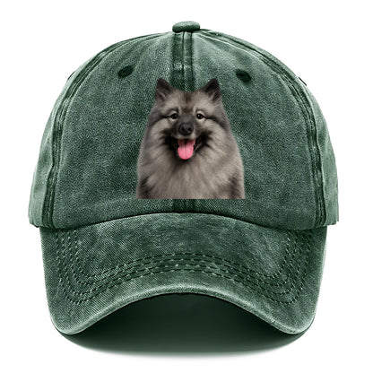keeshond: silver fox spirit Hat