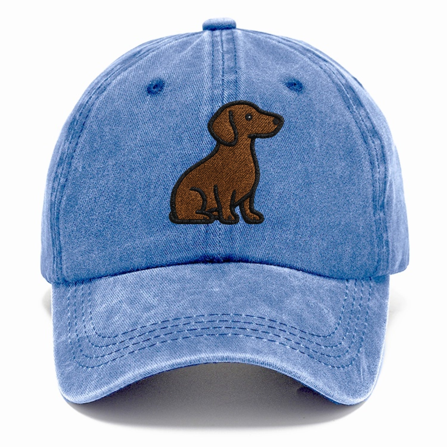 chocolate-brown-dachshund-loyal-charm Hat