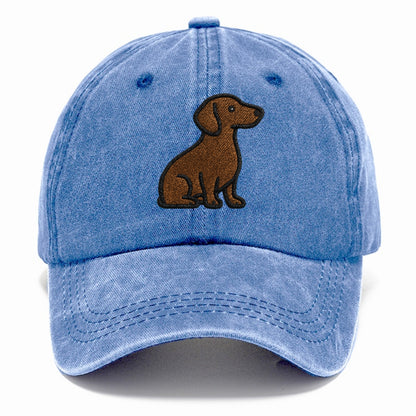 chocolate-brown-dachshund-loyal-charm Hat