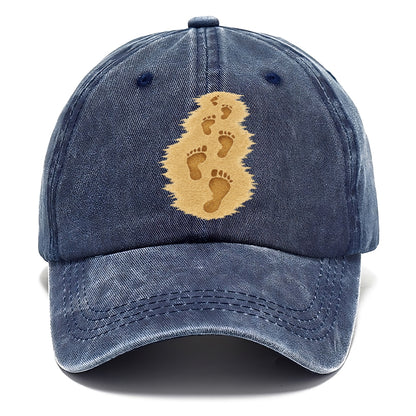 golden steps on sandy shores Hat
