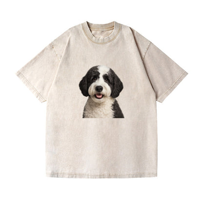 sheepadoodle portrait design Hat