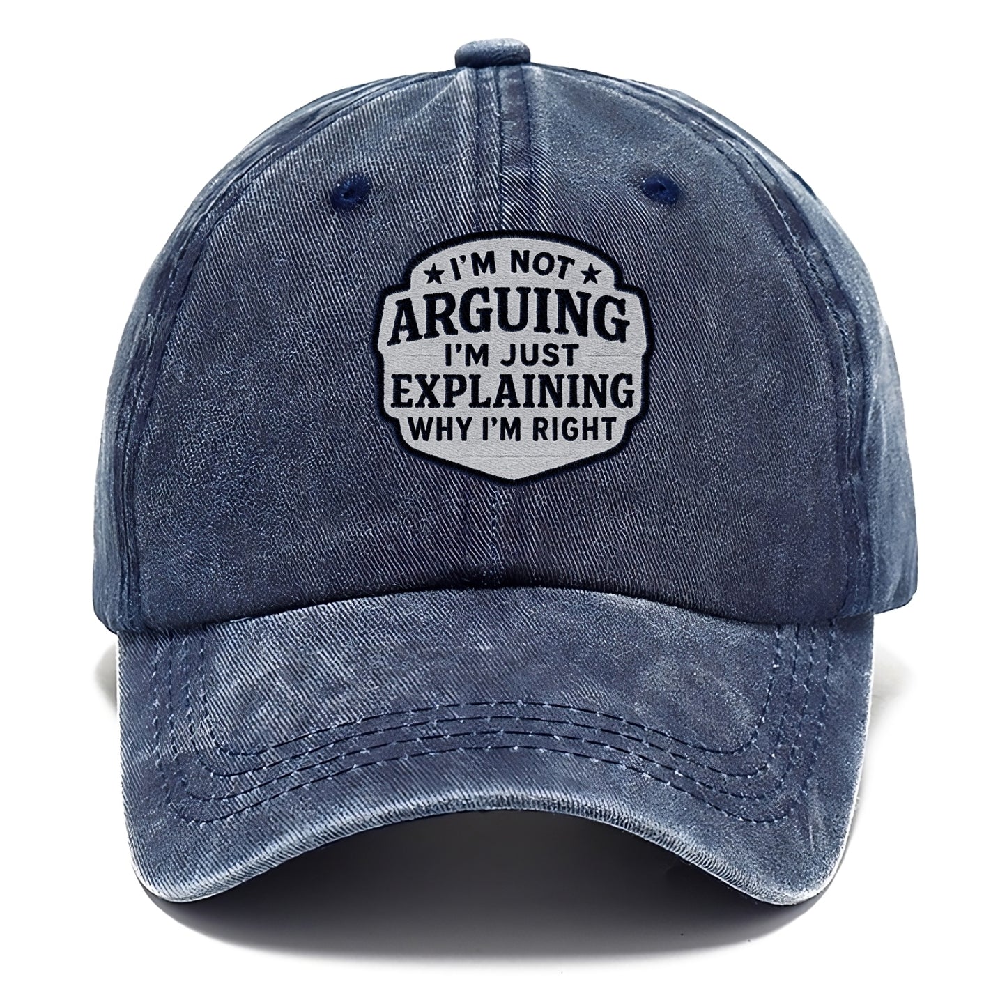 i'm not arguing i'm just explaining why i'm right Hat