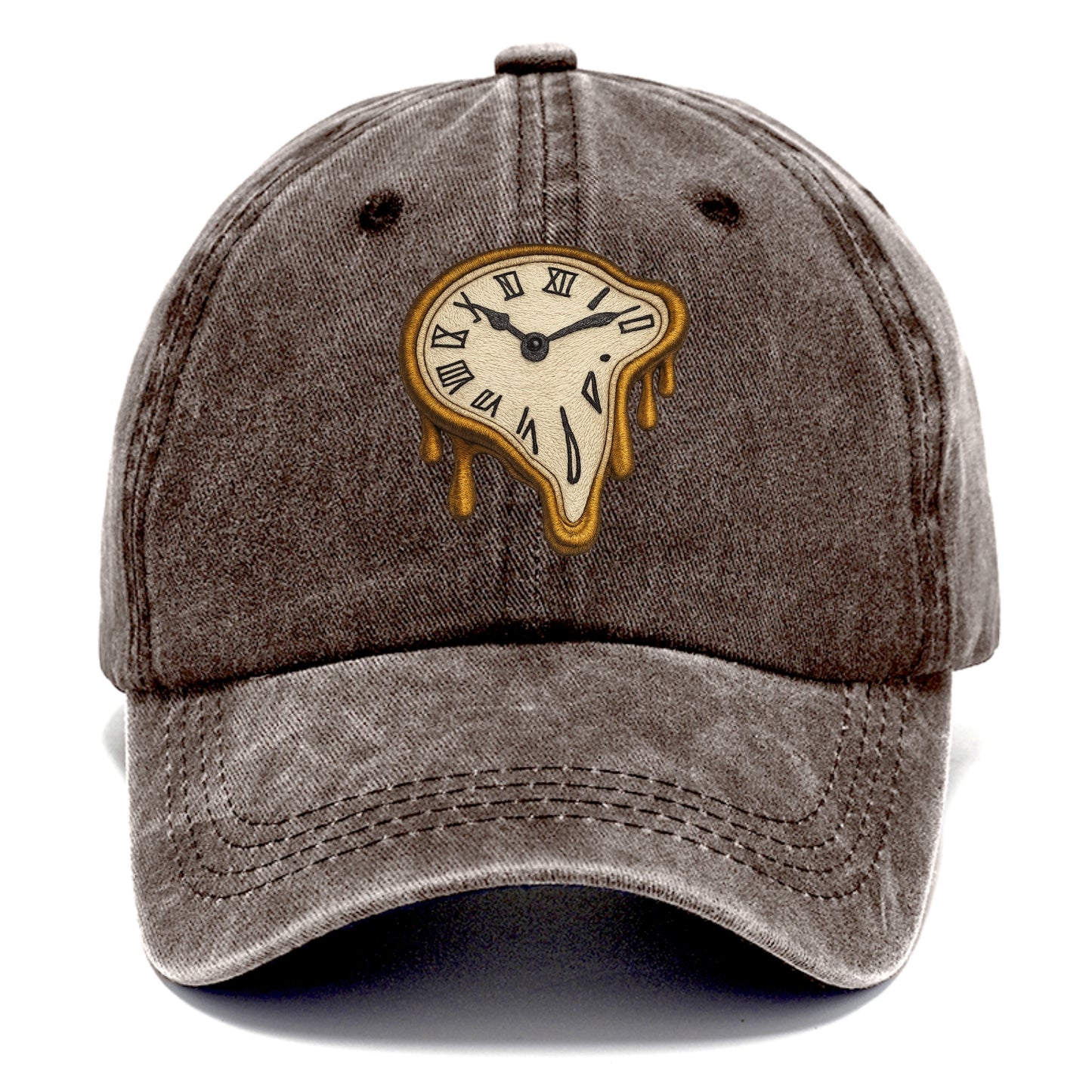 melting clock surreal time distortion Hat