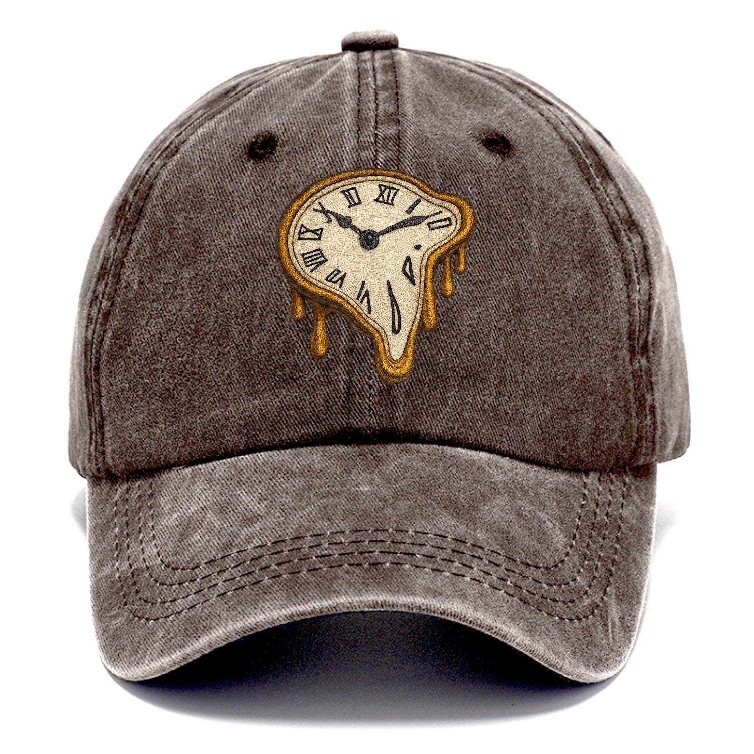 melting clock surreal time distortion Hat