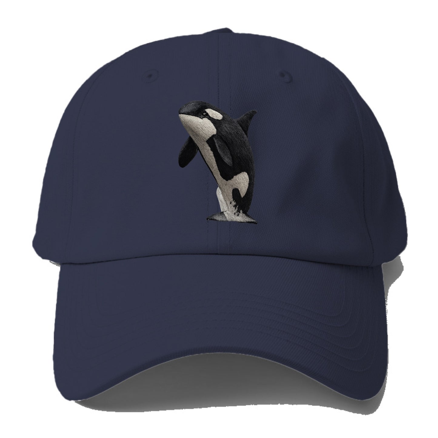 majestic orca leaping from the waves Hat