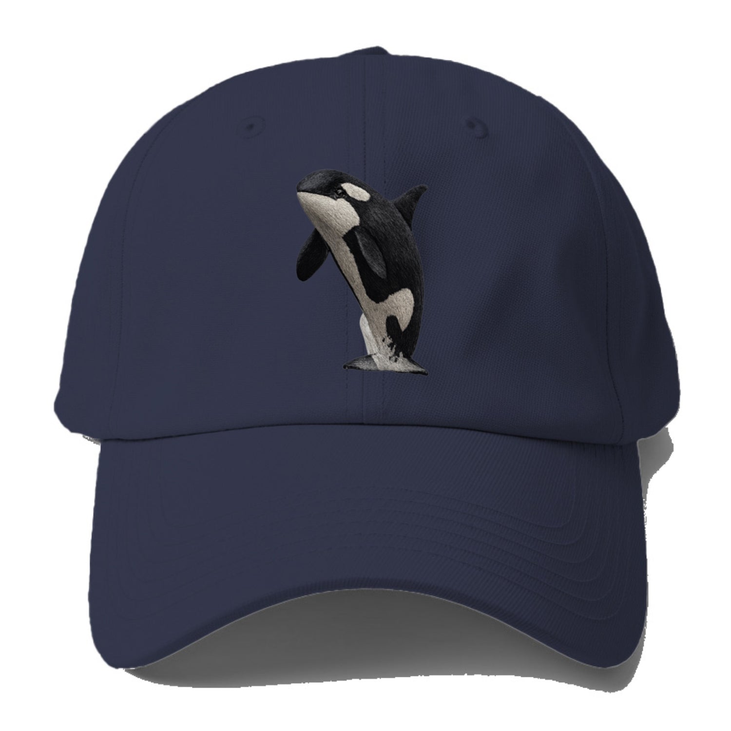 majestic orca leaping from the waves Hat