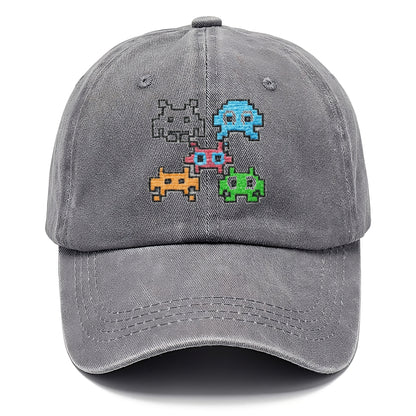 pixelated invasion retro collection Hat